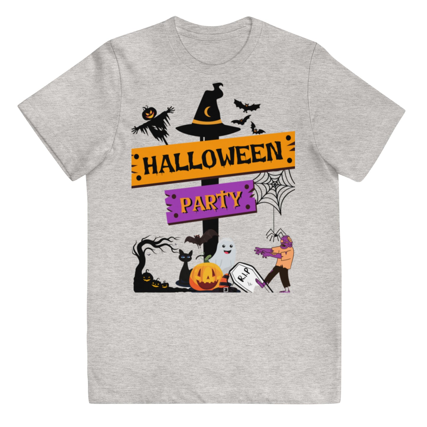 Halloween Party Youth jersey t-shirt