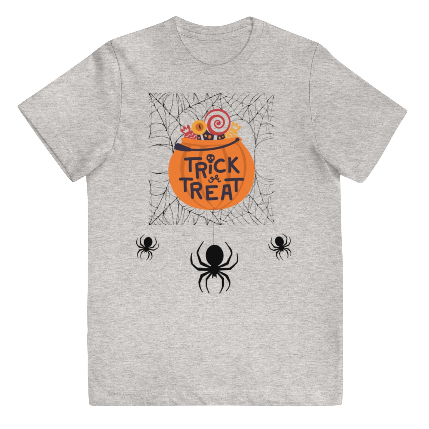 Spider Halloween Youth jersey t-shirt