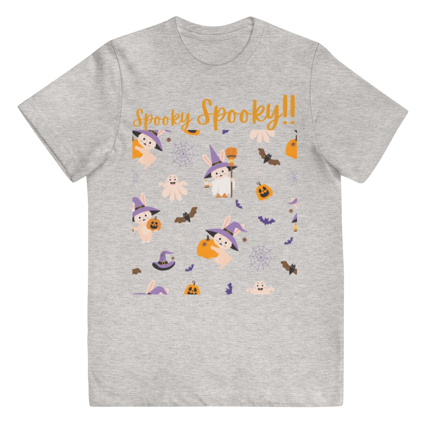 Spooky Halloween Youth jersey t-shirt