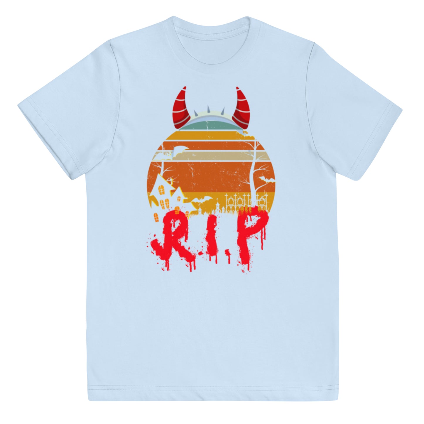 Rip Halloween Youth jersey t-shirt
