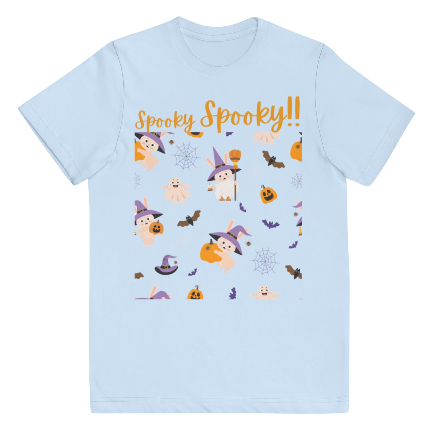Spooky Halloween Youth jersey t-shirt