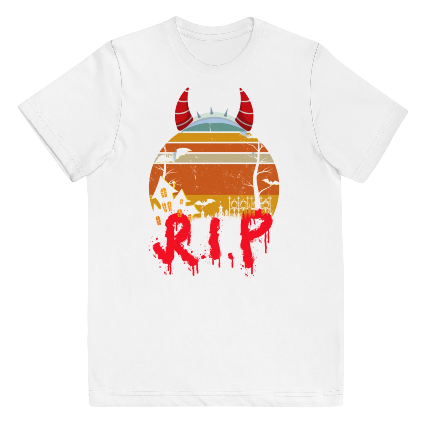 Rip Halloween Youth jersey t-shirt
