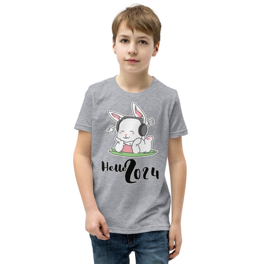 Hello Bunny 2024 Youth Short Sleeve T-Shirt