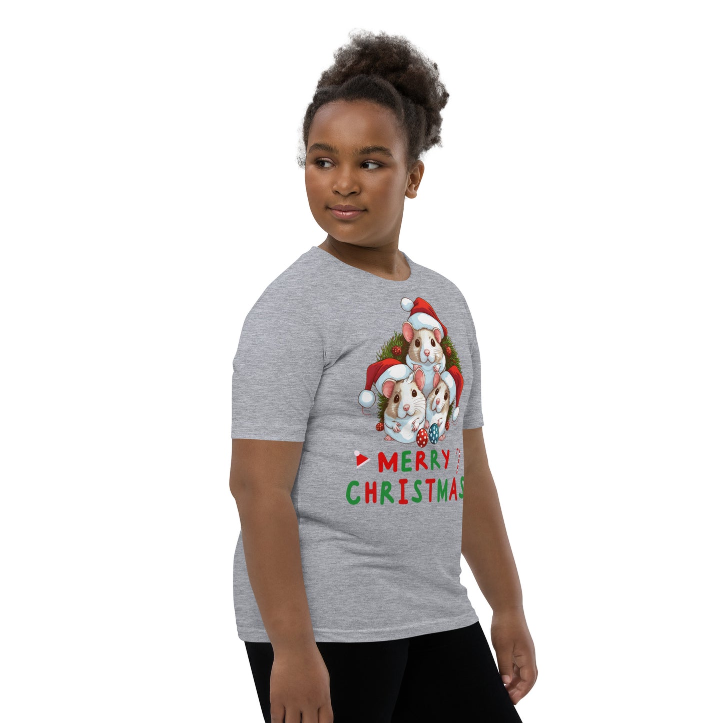 Guinea Christmas Youth Short Sleeve T-Shirt