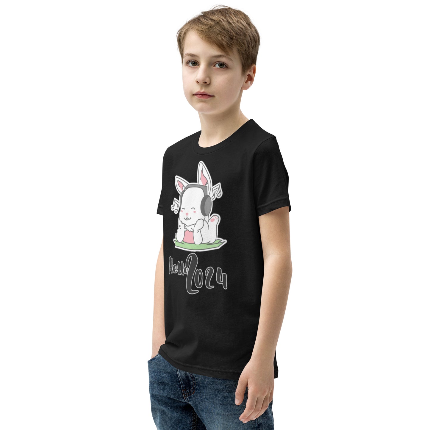 Hello Bunny 2024 Youth Short Sleeve T-Shirt