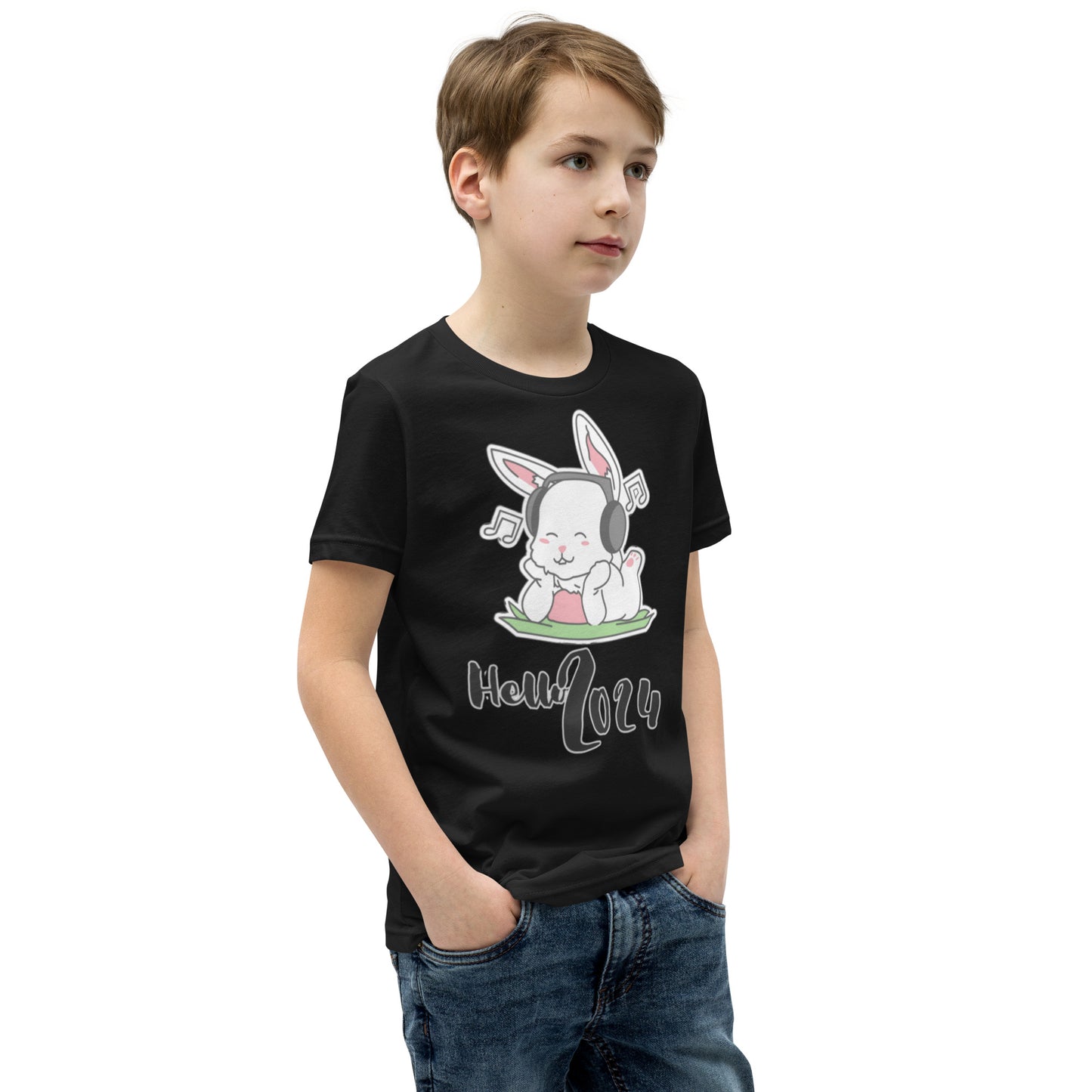 Hello Bunny 2024 Youth Short Sleeve T-Shirt