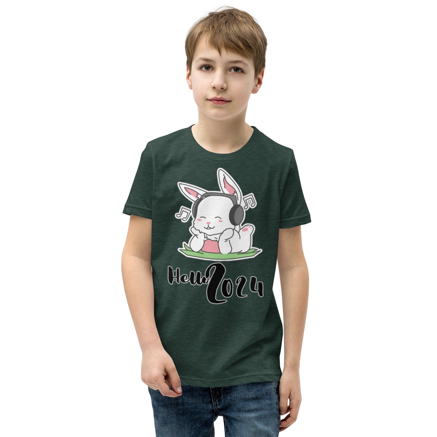 Hello Bunny 2024 Youth Short Sleeve T-Shirt