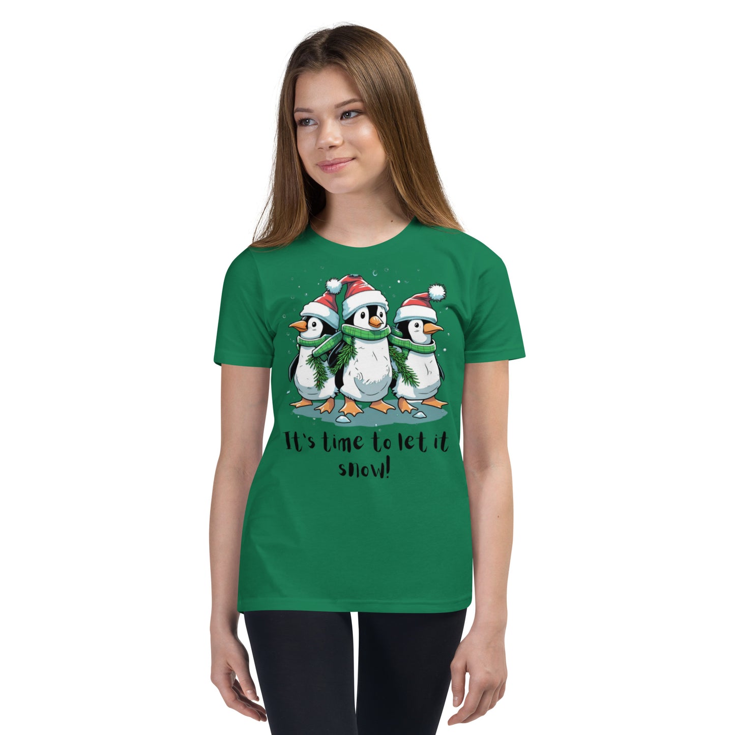 Let it snow Youth Short Sleeve T-Shirt
