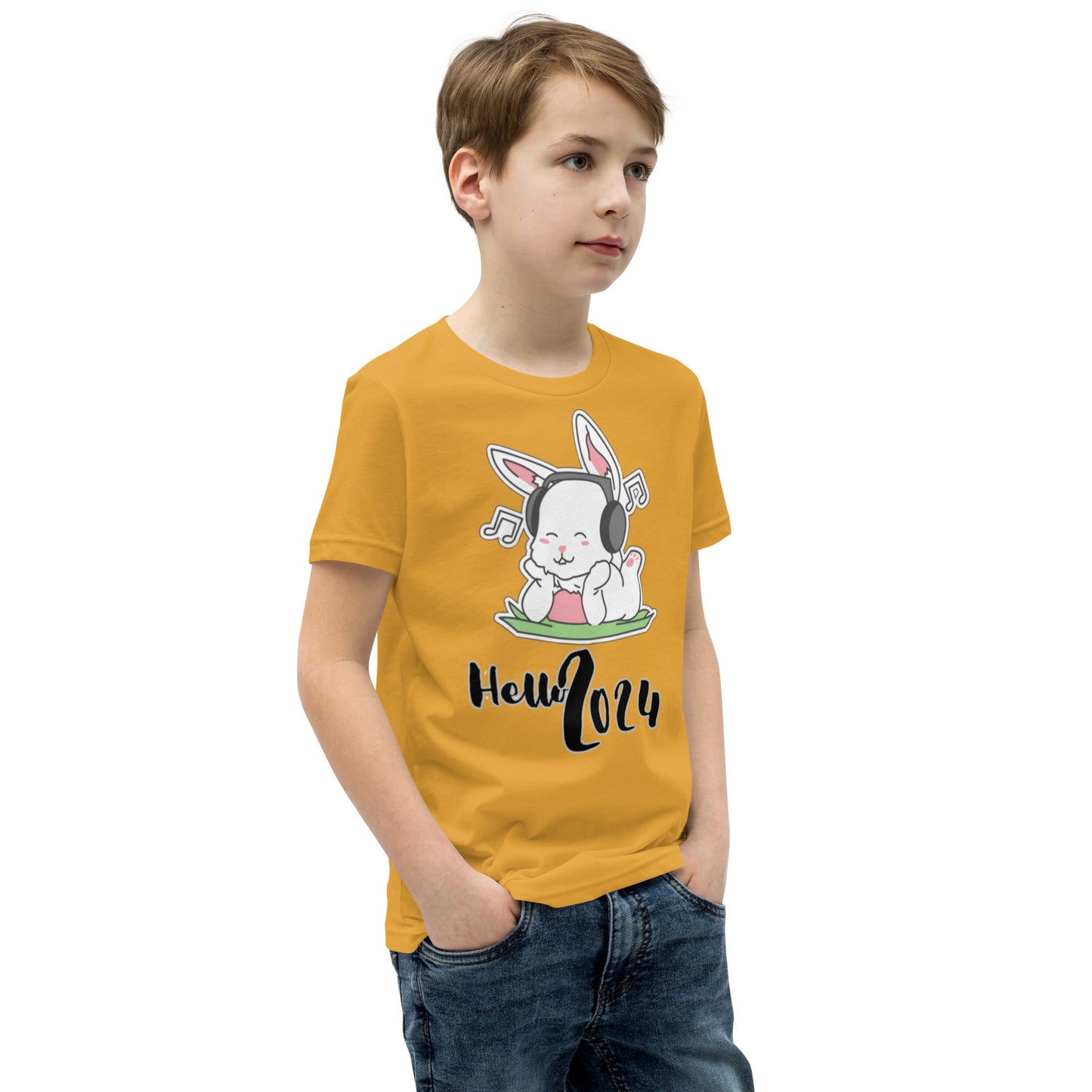 Hello Bunny 2024 Youth Short Sleeve T-Shirt