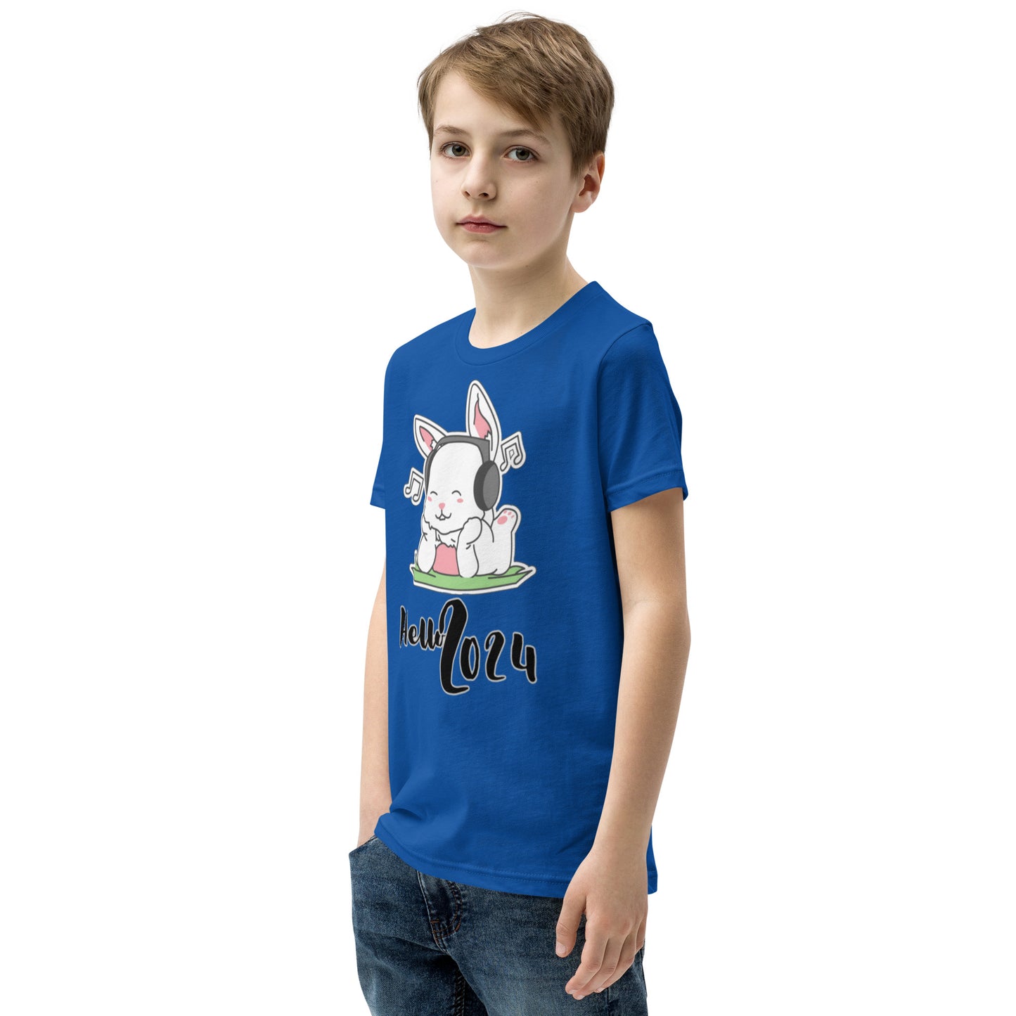 Hello Bunny 2024 Youth Short Sleeve T-Shirt