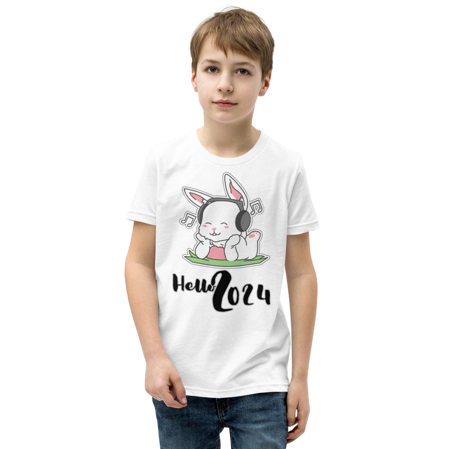 Hello Bunny 2024 Youth Short Sleeve T-Shirt