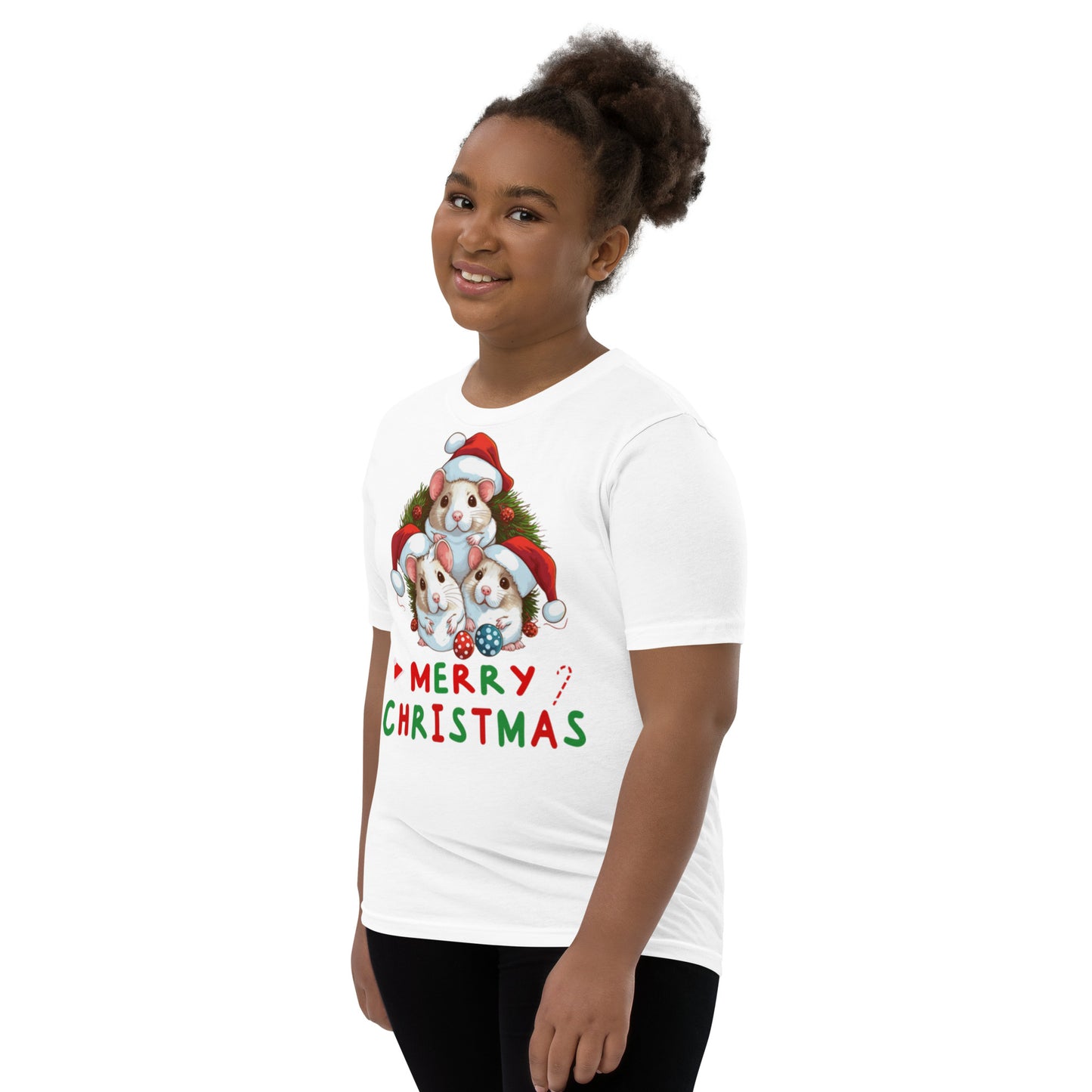 Guinea Christmas Youth Short Sleeve T-Shirt